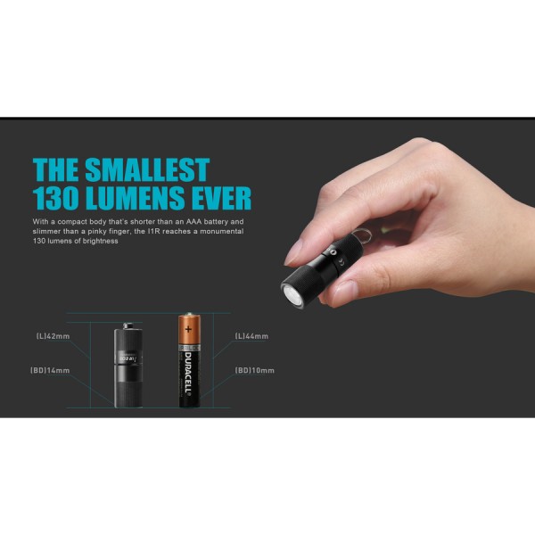 Ліхтар Olight I1R + акумулятор та зарядка