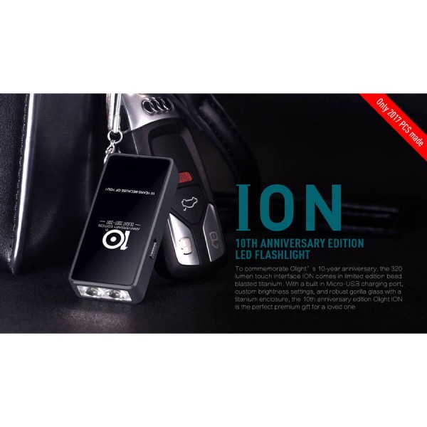 Ліхтар Olight ION Titanium Limited Edition