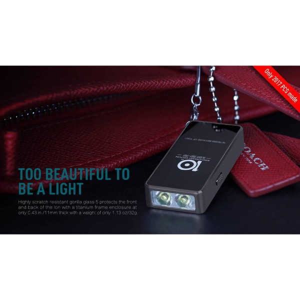 Ліхтар Olight ION Titanium Limited Edition