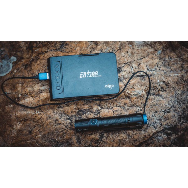 Ліхтар Olight M2R Warrior NW/CW + акумулятор Li-ion 3500 мА/год, зарядне USB