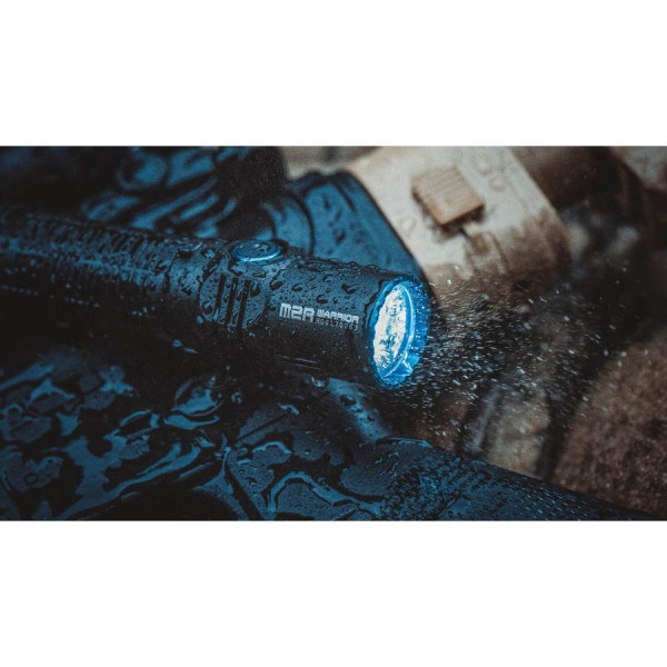 Ліхтар Olight M2R Warrior NW/CW + акумулятор Li-ion 3500 мА/год, зарядне USB