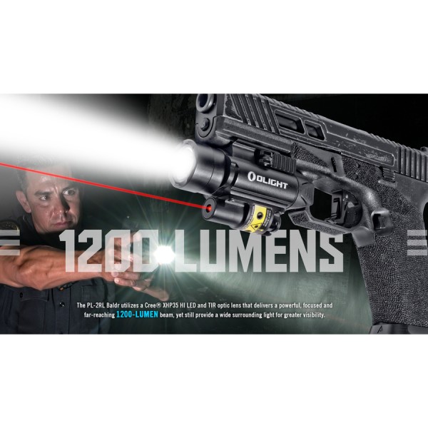 Ліхтар Olight PL2-RL Baldr з ЛЦУ