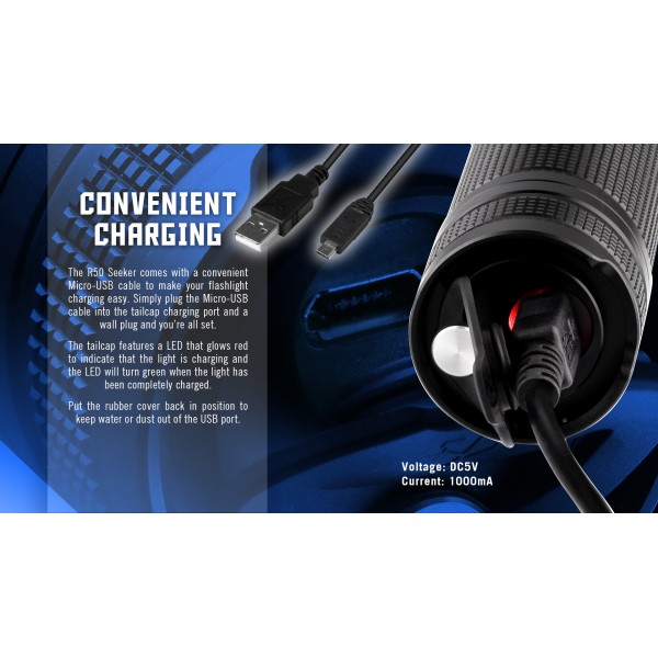 Ліхтар Olight R50 Seeker