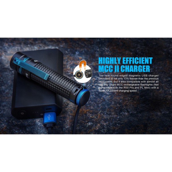 Ліхтар Olight S2R Baton II акумулятор та зарядка!