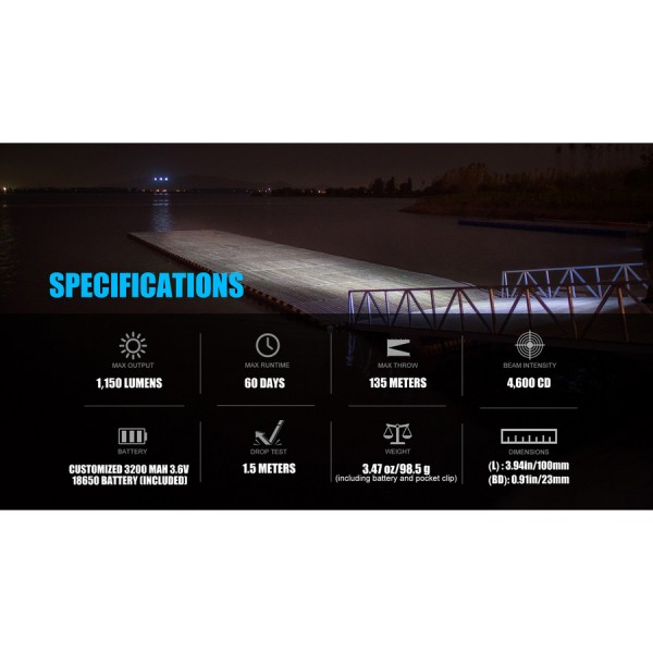 Ліхтар Olight S2R Baton II акумулятор та зарядка!