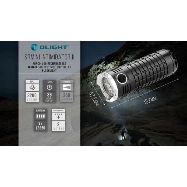 Ліхтар Olight SR Mini Intimidator II