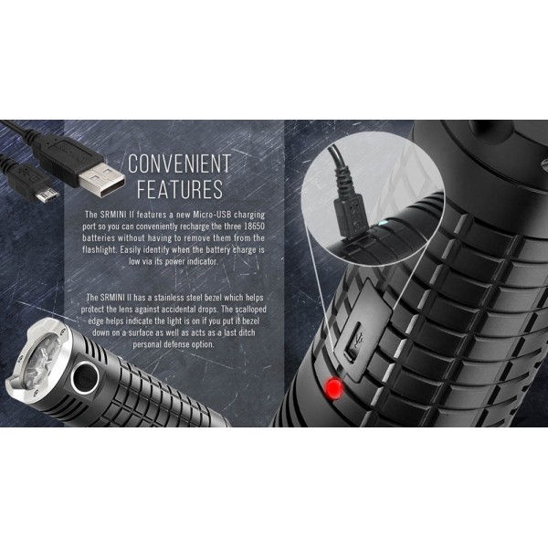 Ліхтар Olight SR Mini Intimidator II