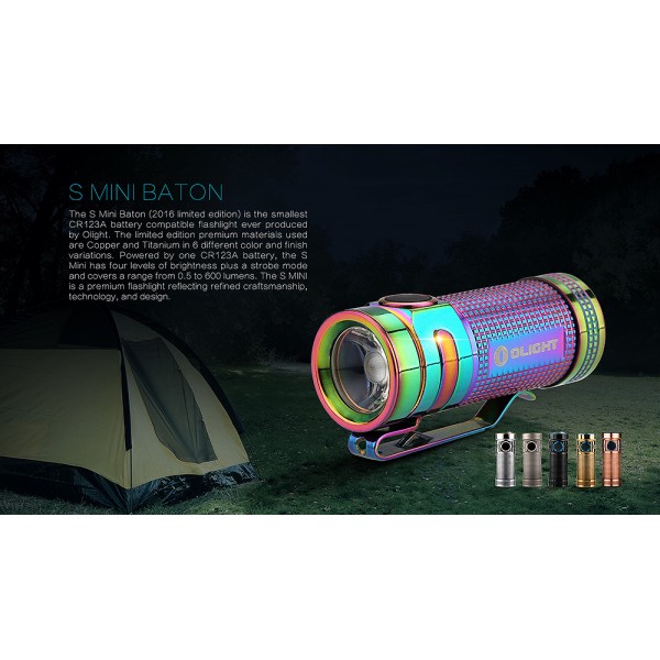 Ліхтар Olight S mini Limited Copper, чорний