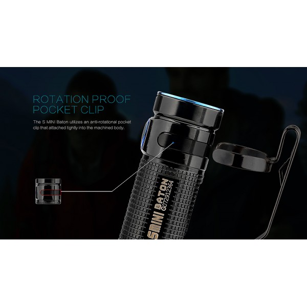 Ліхтар Olight S mini Limited Copper, чорний