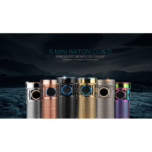 Ліхтар Olight S mini Limited Copper, чорний