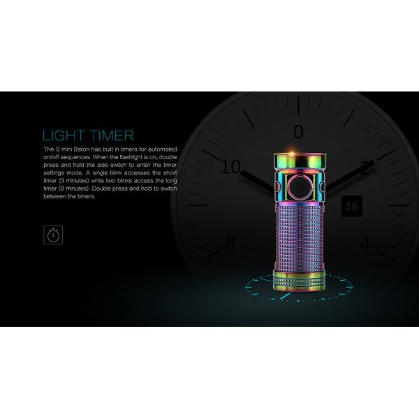 Ліхтар Olight S mini Limited Copper, чорний