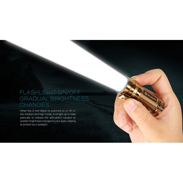 Ліхтар Olight S mini Limited Copper, чорний