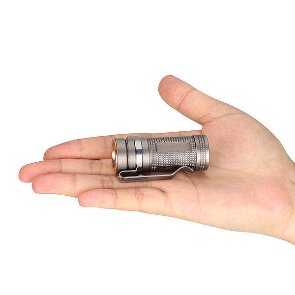 Ліхтар Olight S mini Limited Titanium, матовий метал