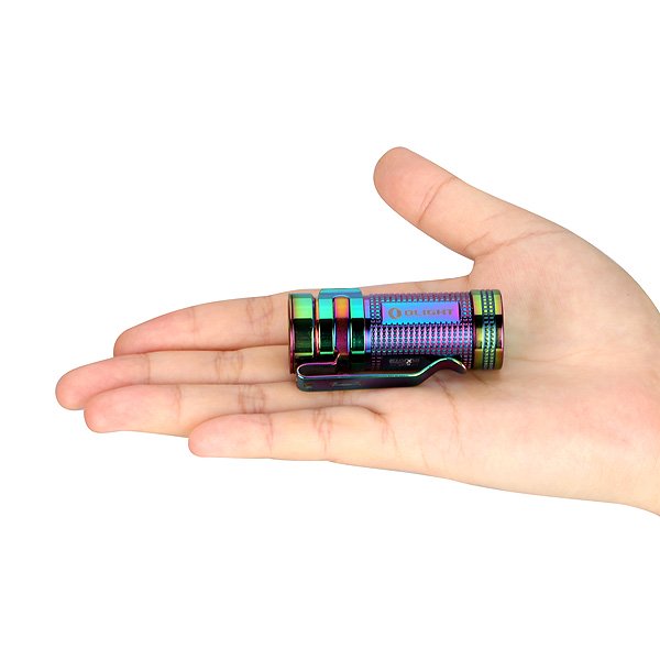 Ліхтар Olight S mini Limited Titanium, райдужний