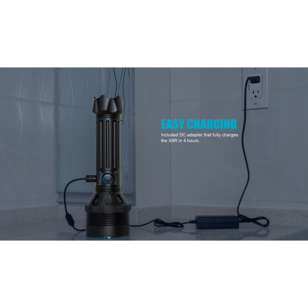 Ліхтар Olight X9R Marauder Black 