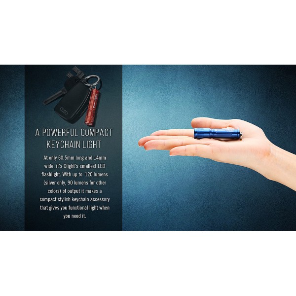 Ліхтар-брелок Olight I3E EOS cashmir black 