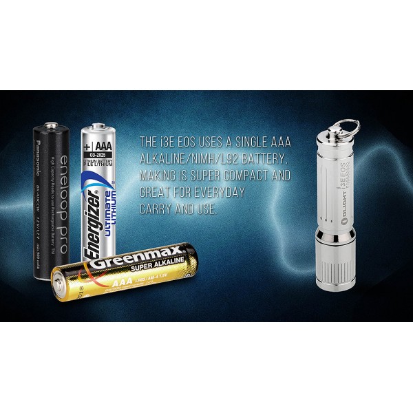 Ліхтар-брелок Olight I3E EOS cashmir black 