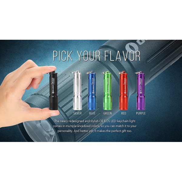 Ліхтар-брелок Olight I3E EOS cashmir black 