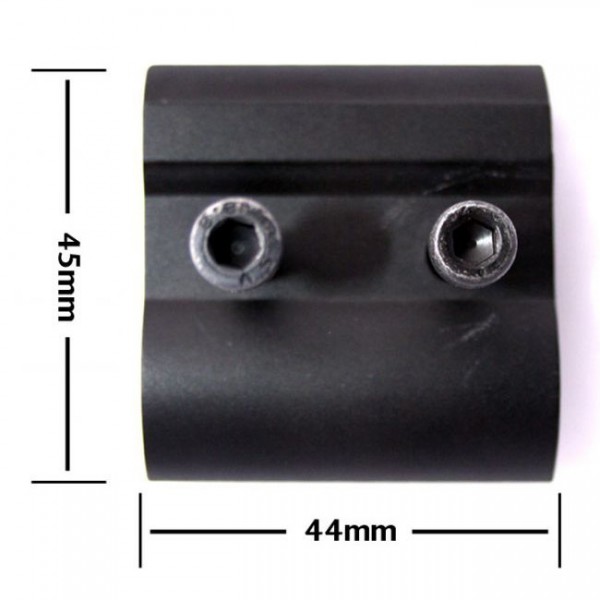 Кріплення 2 половинки алюмінієве універсальне