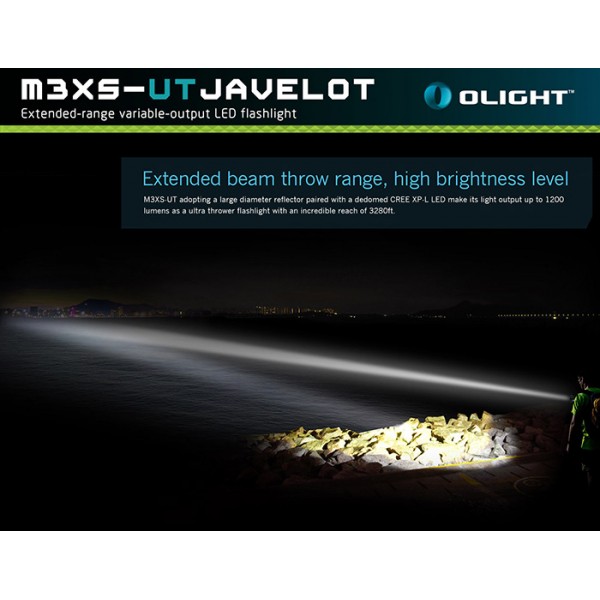 Ліхтар Olight M3XS-UT Javelot KIT