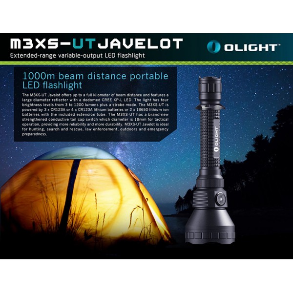 Ліхтар Olight M3XS-UT Javelot