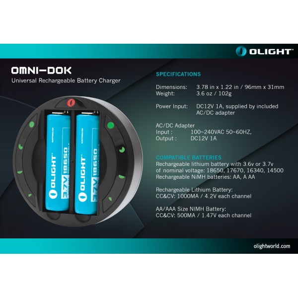 Зарядний пристрій Olight Omni-Dok