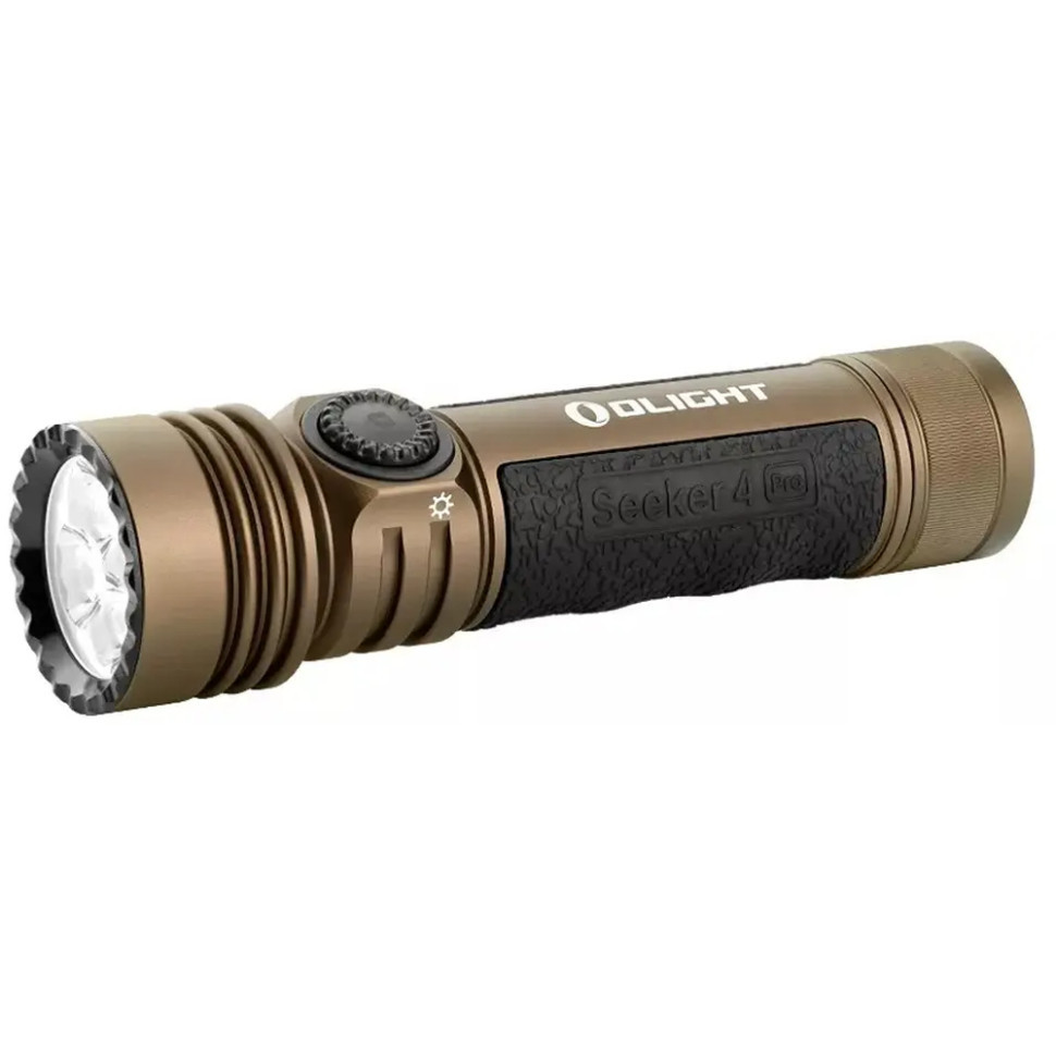 Ліхтар Olight Seeker 4 Pro CW Desert Tan