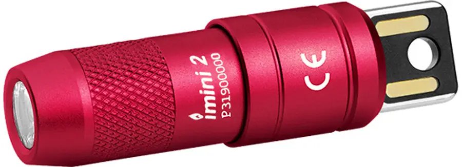 Ліхтар-брелок Olight imini 2 Passionate red
