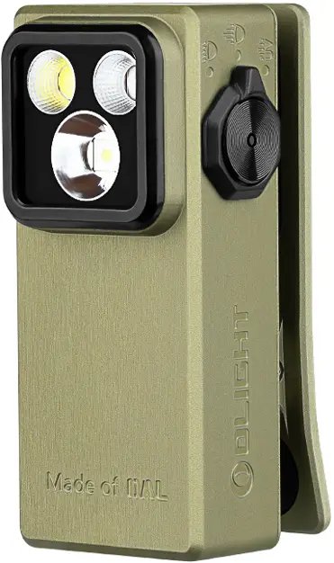 Ліхтар Olight Oclip Ultra Olive green