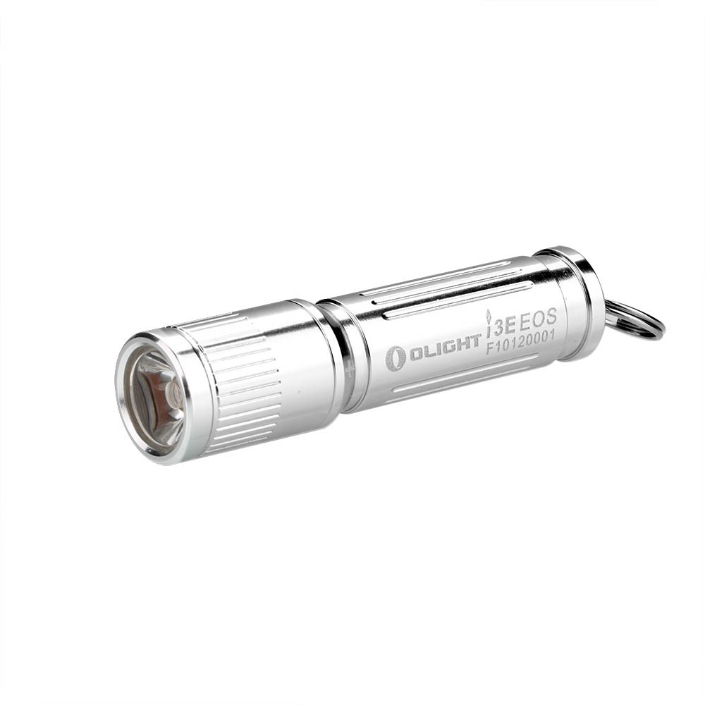 Ліхтар Olight i3E EOS сріблястий 120 люмен